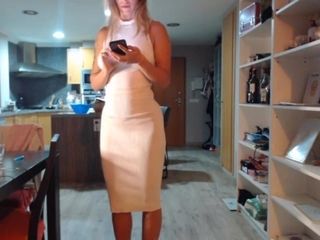 My big-titted aunt-in-law showcases her bod on web cam