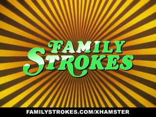 Not familyStrokes - not family Game Night fuckfest